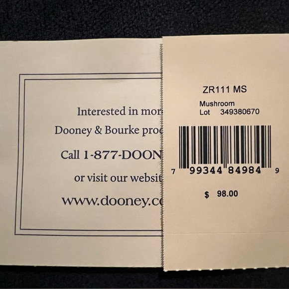 Dooney & Burke Pebble Grain Leather Clutch - Picture 4 of 5